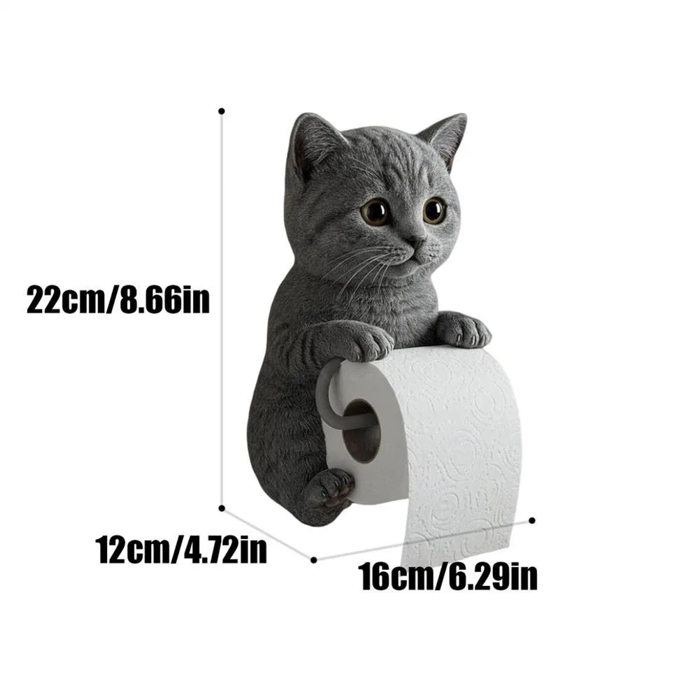 Cat Toilet Paper Holder Cat Toilet Roll Holder