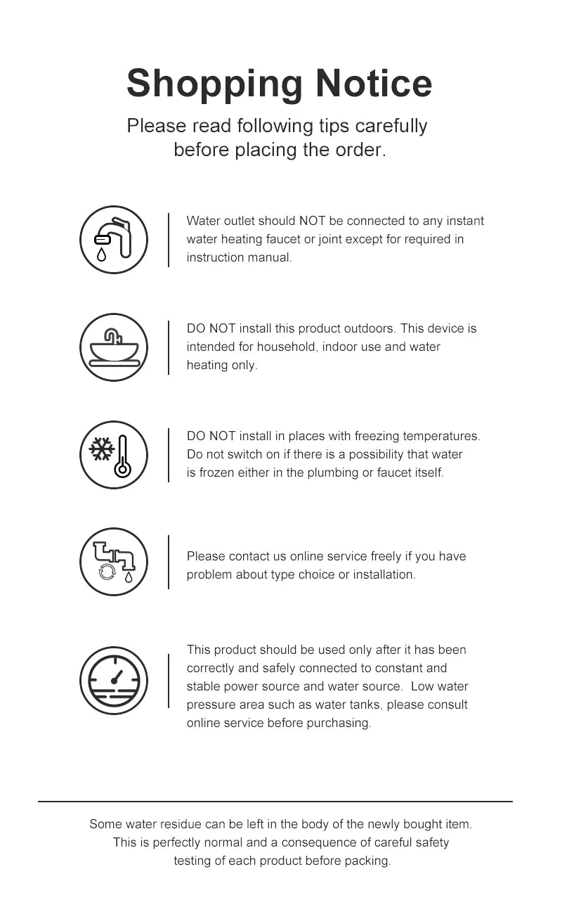 Briwellna Electric Water Heater 220v In Faucet Tankless