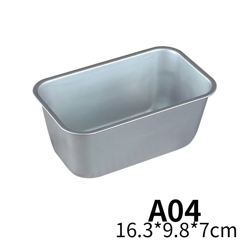 Size Aluminium Loaf Pan Rectangle Baking Cake Mold