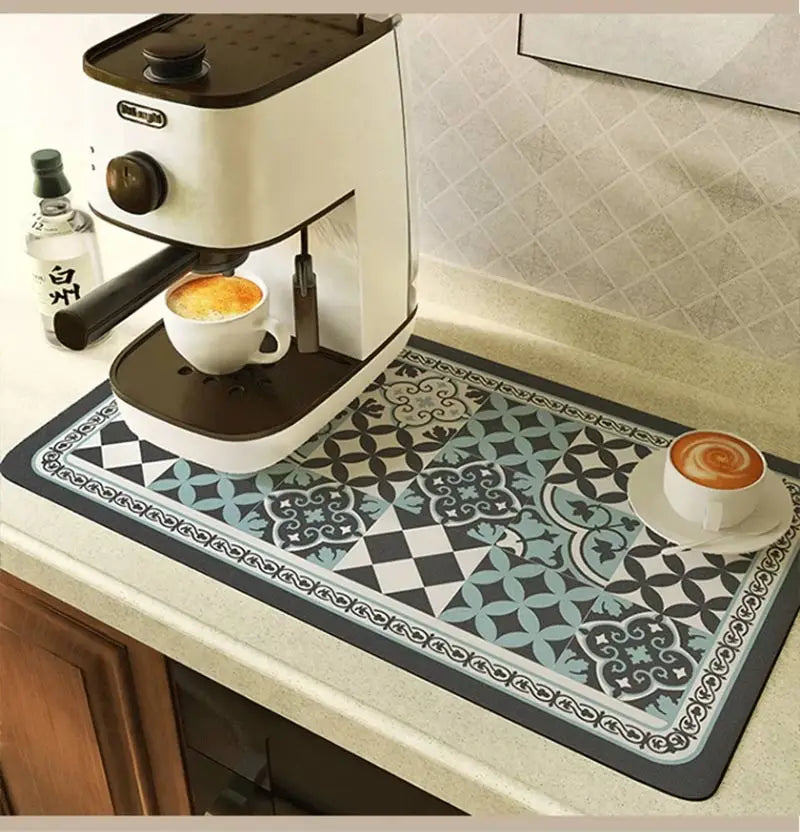Coffee Machine Drain Pad Super Absorbent Dish Drying