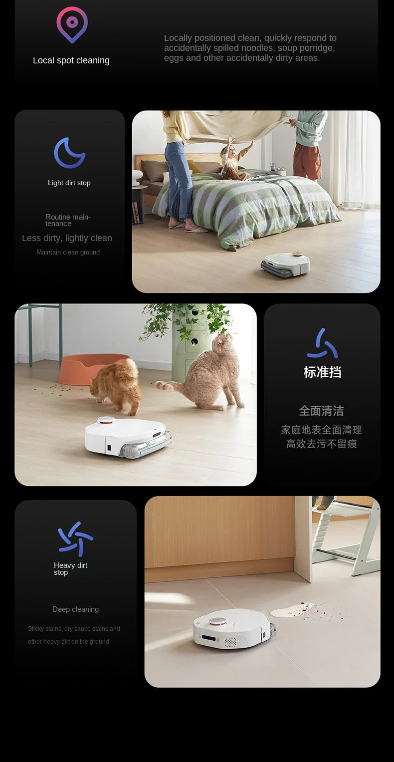 2024zhimi Intelligent Sweeping Robot Pioneer A1 Sweeping Towing