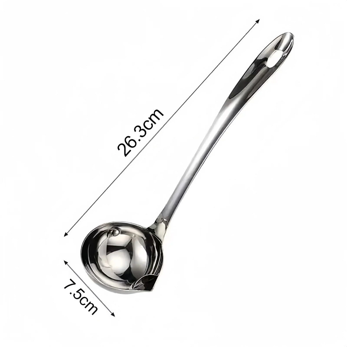 Stainless Steel Oil Separating Spoon Soup Colander Gravy