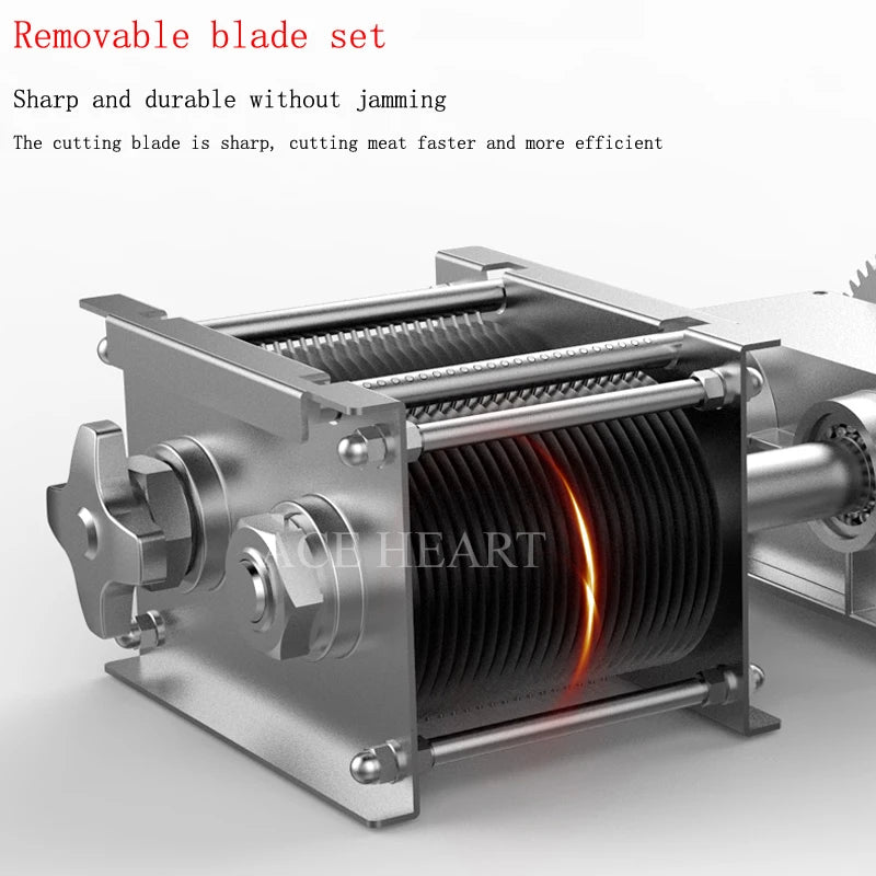 Meat Slicer Commercial Stainless Steel Meat Slicing Machine