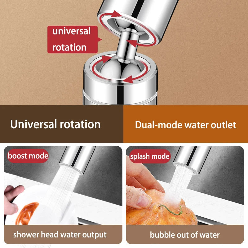 Faucet Extender Anti-Splash Water Sink Universal Joint