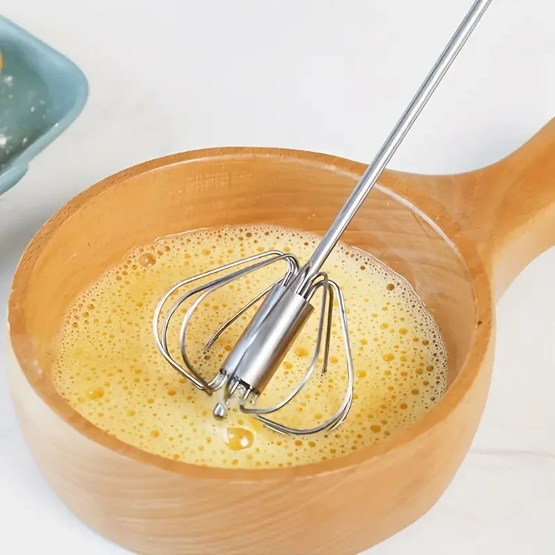 Stainless Steel Semi-Automatic Egg Beater Whipping Cream