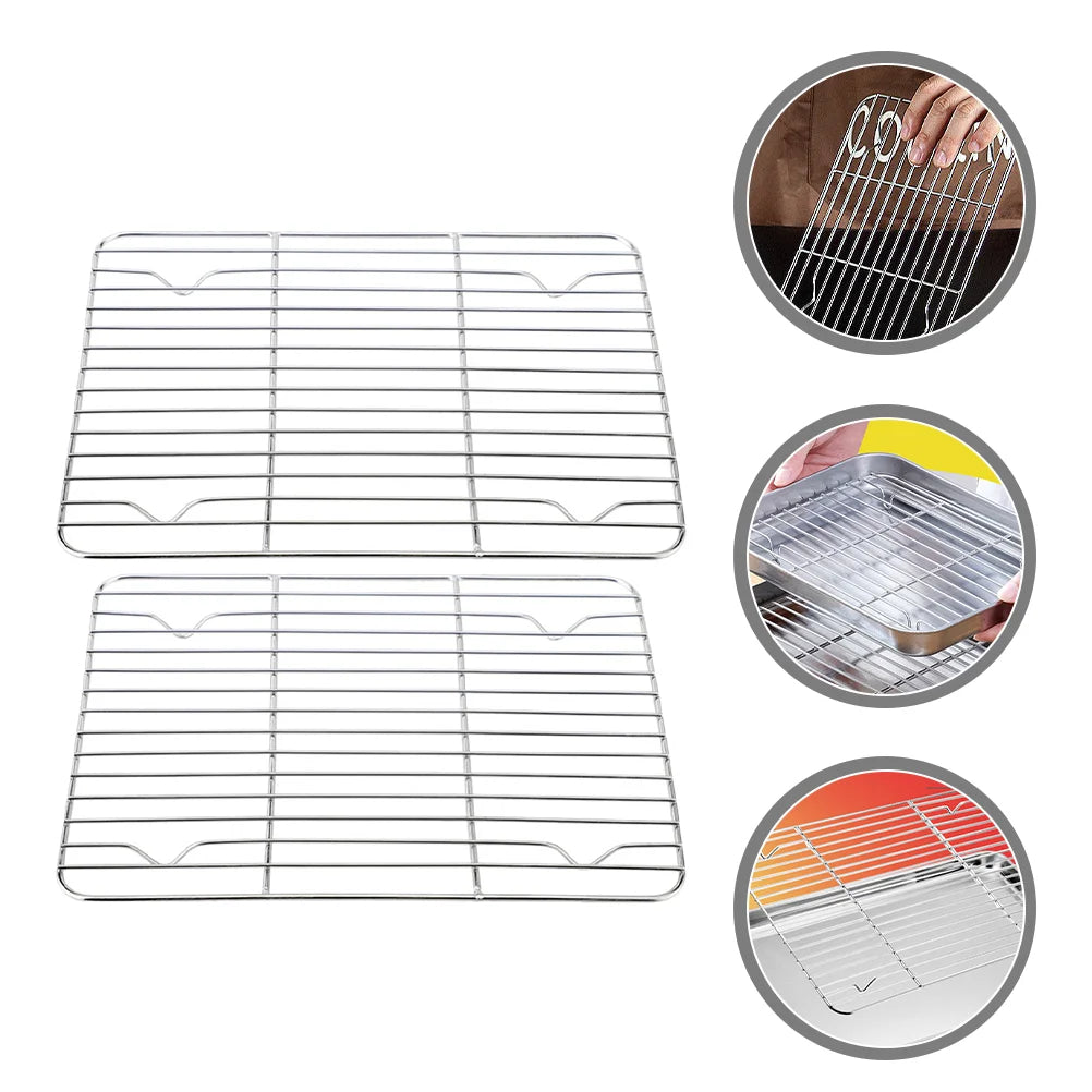 Stainless Steel Grill Cake Cooling Rack Racks Cooking