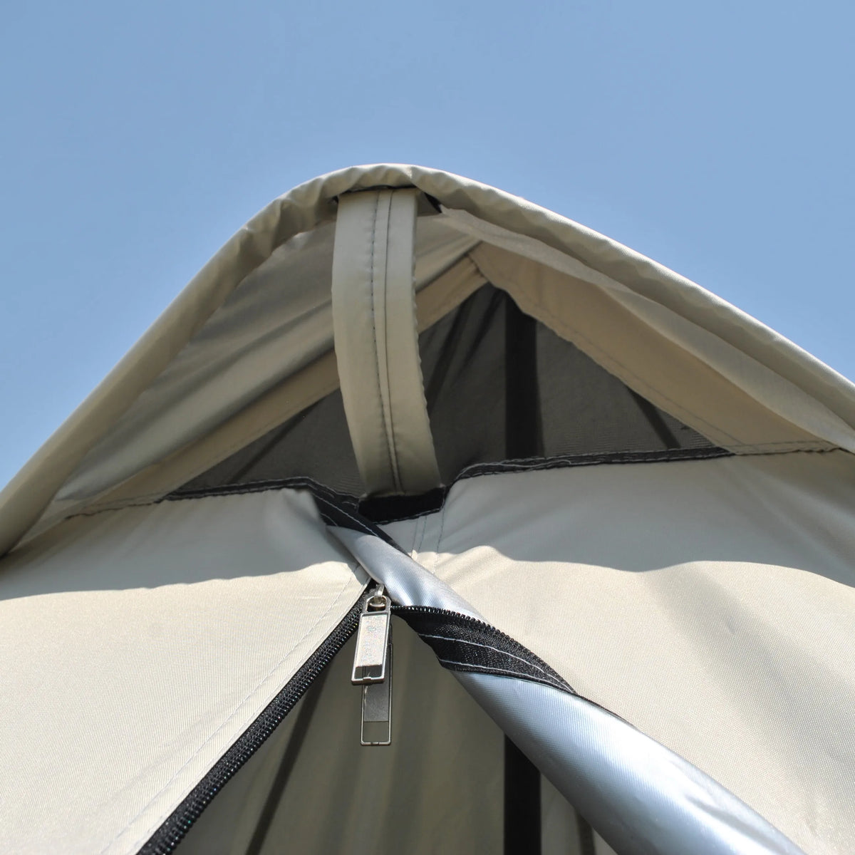 Person Large Pyramid Tent Four Seasons Camping Chimney
