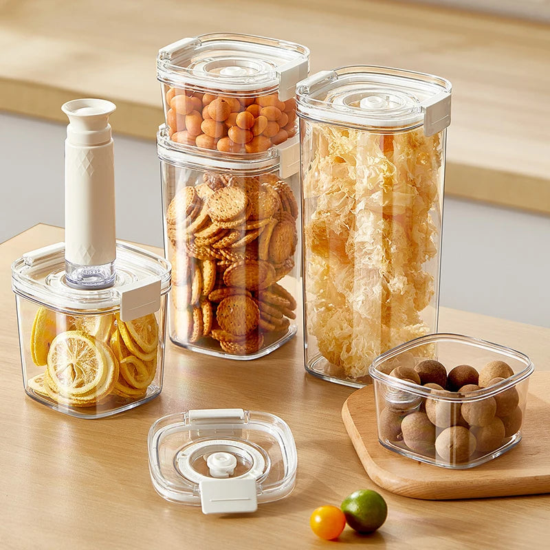 Vacuum Sealed Tank Coffee Beans Vacuum Jar Cereals