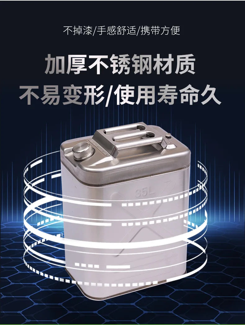 304 Stainless Steel Storage Container 10l 20l 30l