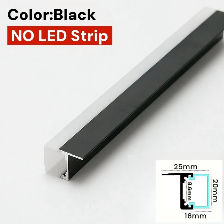 Recessed Splint Led Cabinet Shelf Lamp Aluminum Profile