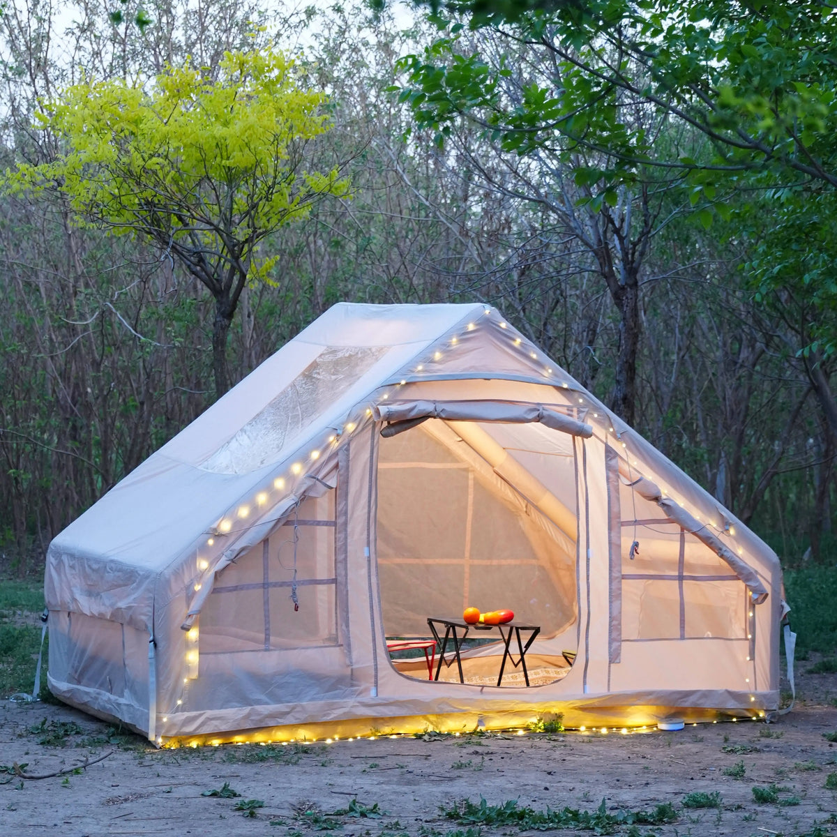 Inflatable Tents Camping Easy Setup Family Tent Glamping