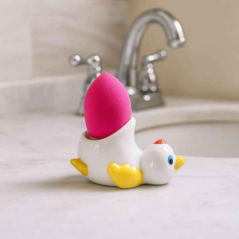 Ceramic Chicken Egg Cup Holders Funny Animal Creative
