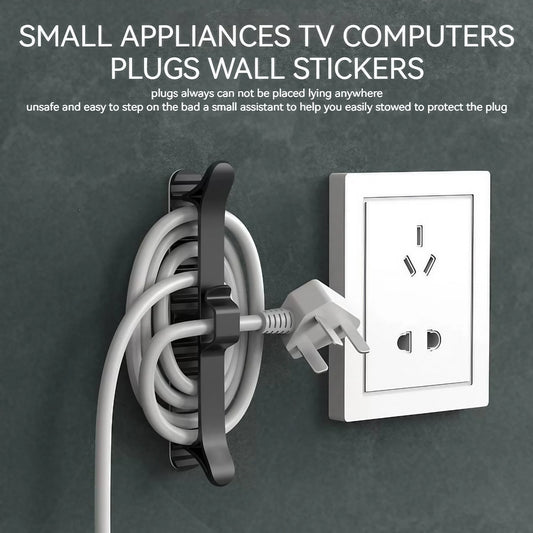 Cable Organizer Wire Management System Countertop Plug Storage