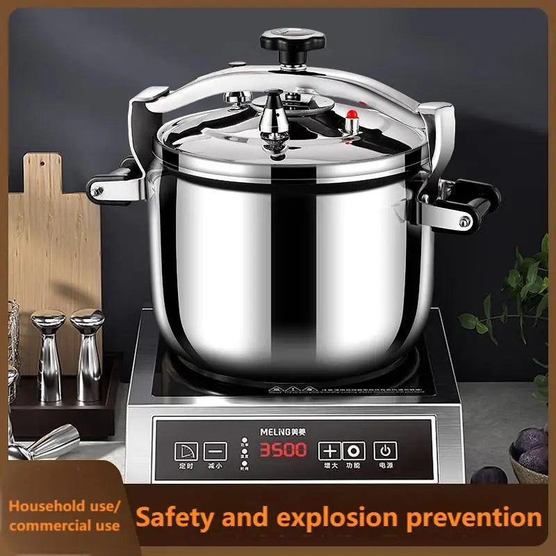 Korean Style Pressure Cooker - Explosion-Proof Stainless Steel