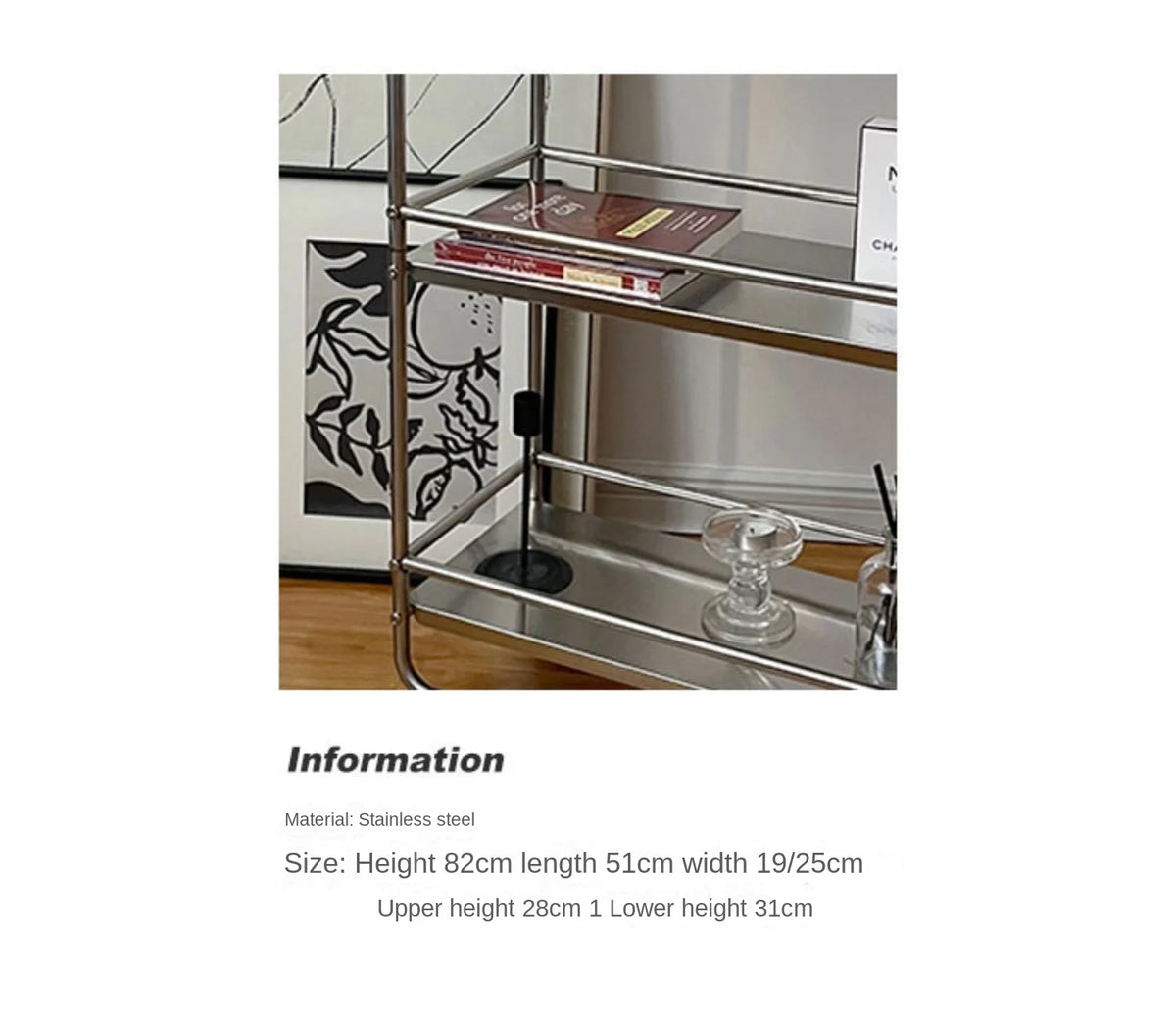 Momo Metal Shelf Ins Modern Sundries Multi-Layer Floor-To-Ceiling