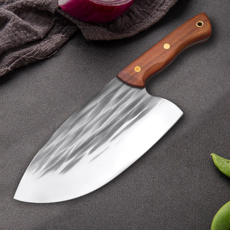 Knife Handmade Forged Chef Chopping Knife Stainless Steel