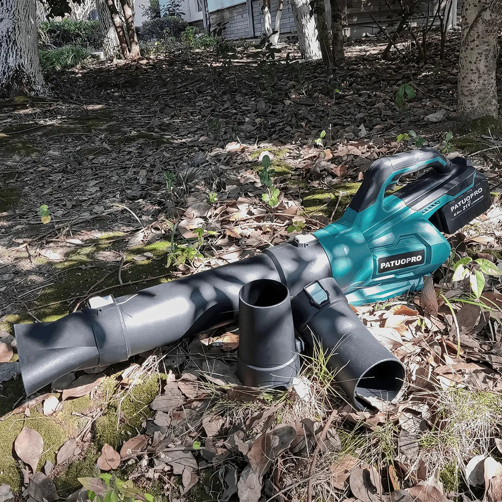 Brushless Cordless Electric Air Blower Handheld Leaf Dust