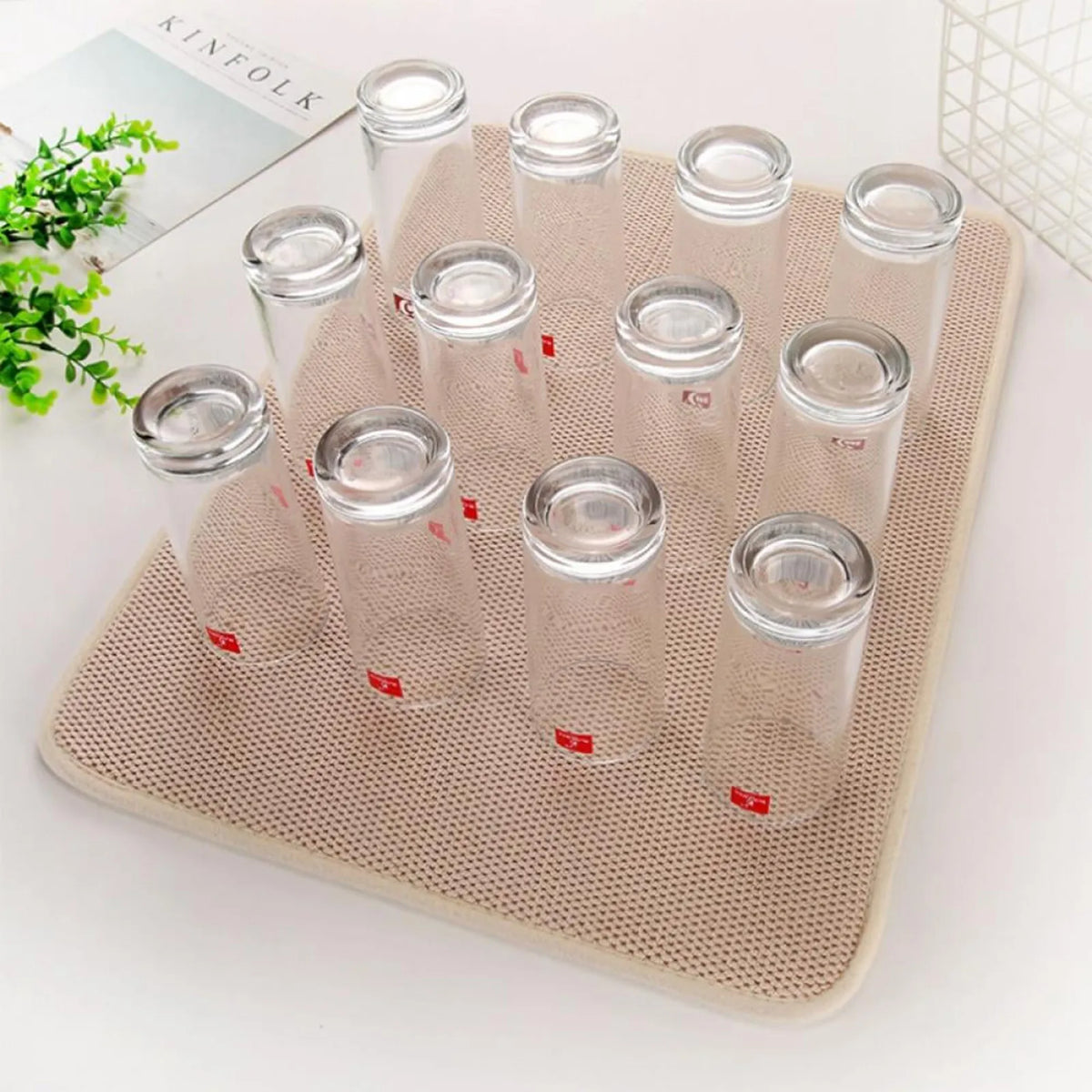 Dish Drying Mat In Cabinet Drying Mats Microfiber