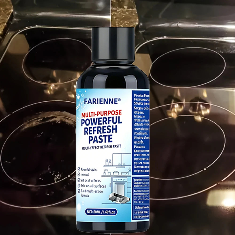 Farienne Multi-Purpose Stovetop Cleaning Paste Removes Burnt