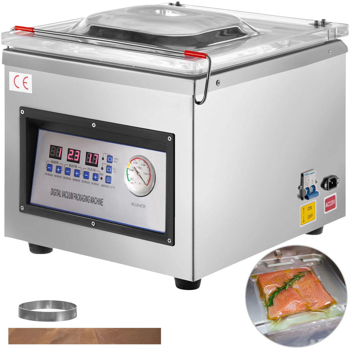 Succebuy Dz-260c Chamber Vacuum Sealer Food Packing Sealing