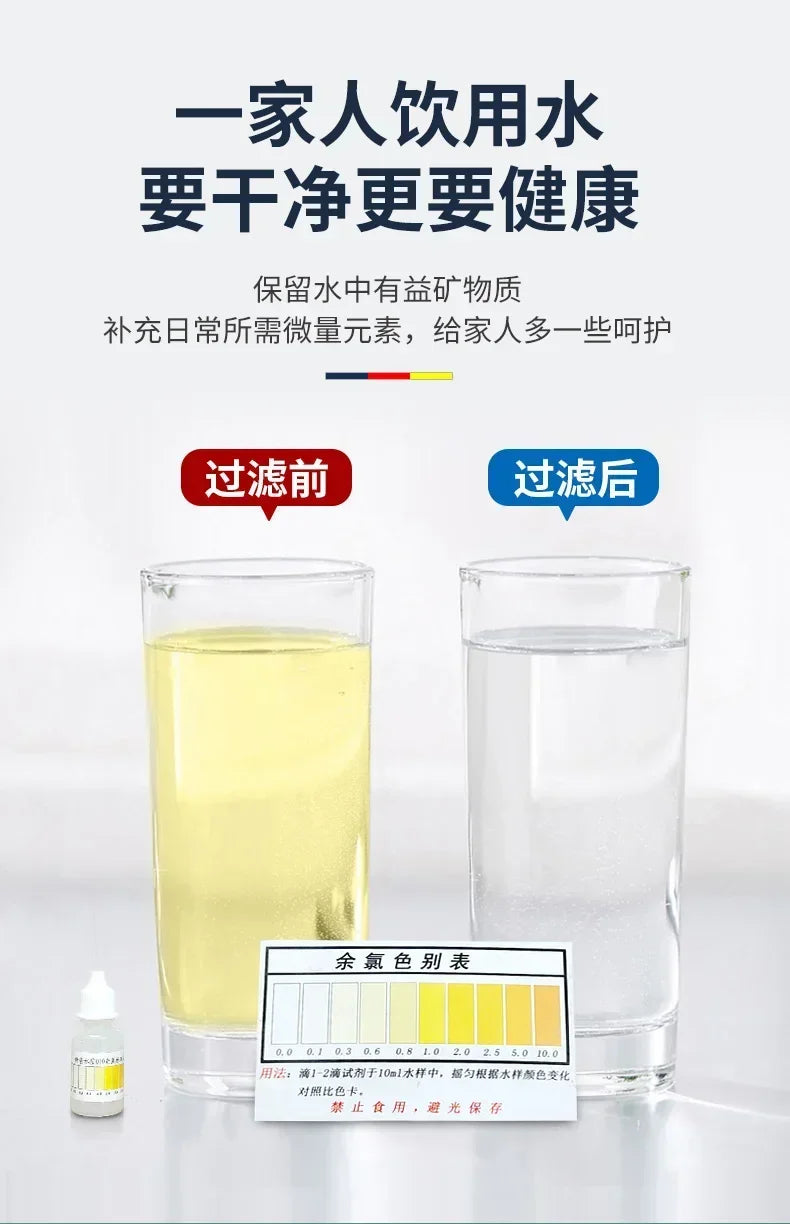 7-Stage Ultra Filtration Water Purifier Stainless Steel Housing
