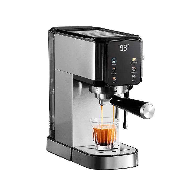 20bar Touch Screen Espresso Machine Stainless Steel Coffee