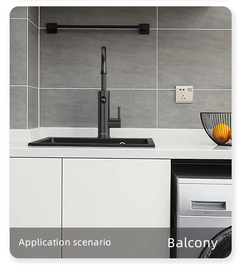 Briwellna Electric Water Heater 220v In Faucet Tankless