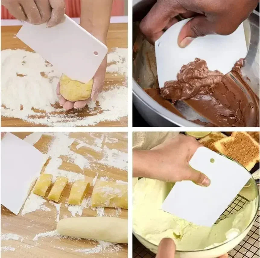 Multipurpose Dough Cutter Bowl Scraper Bread Dough Fondant