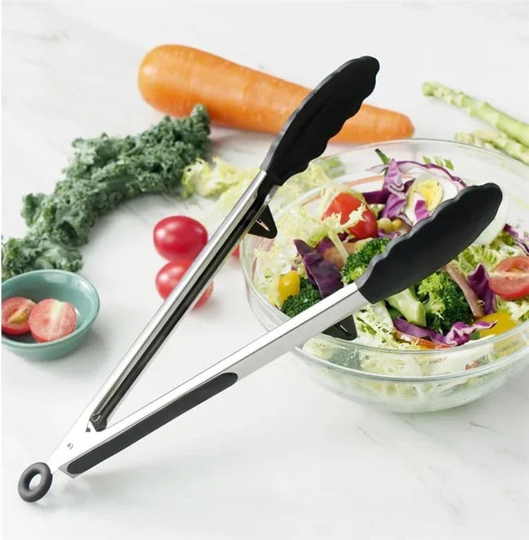 Tongs Silicone Food Tongs Non Stick Cooking Serving