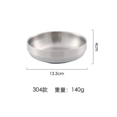 Korean 304 Stainless Steel Sauce Dish Small Dish