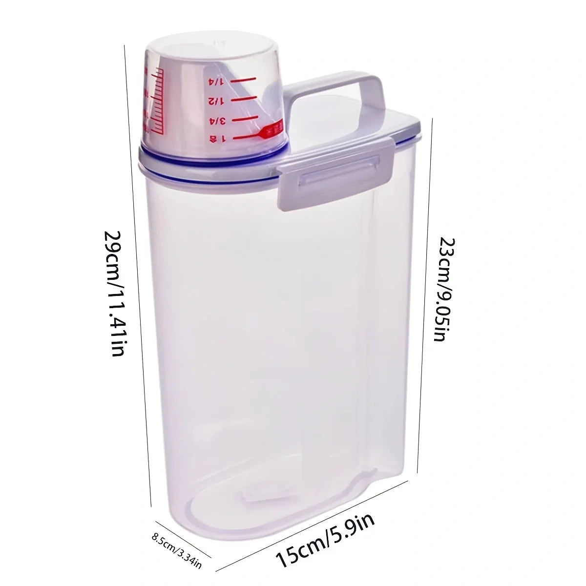 5/2 0l Cat Dog Food Storage Sealed Container