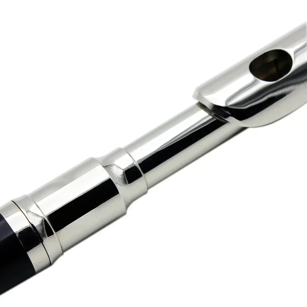Black Silver Piccolo Professional Key Piccolo Padded Case