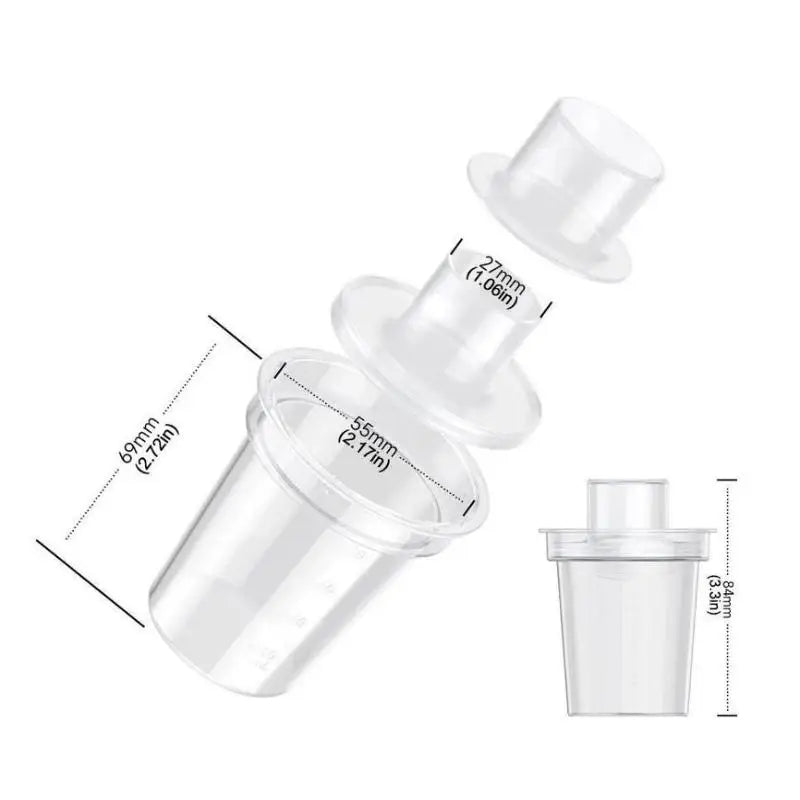 -1set 80ml Baby Milk Powder Dispenser Baby Food