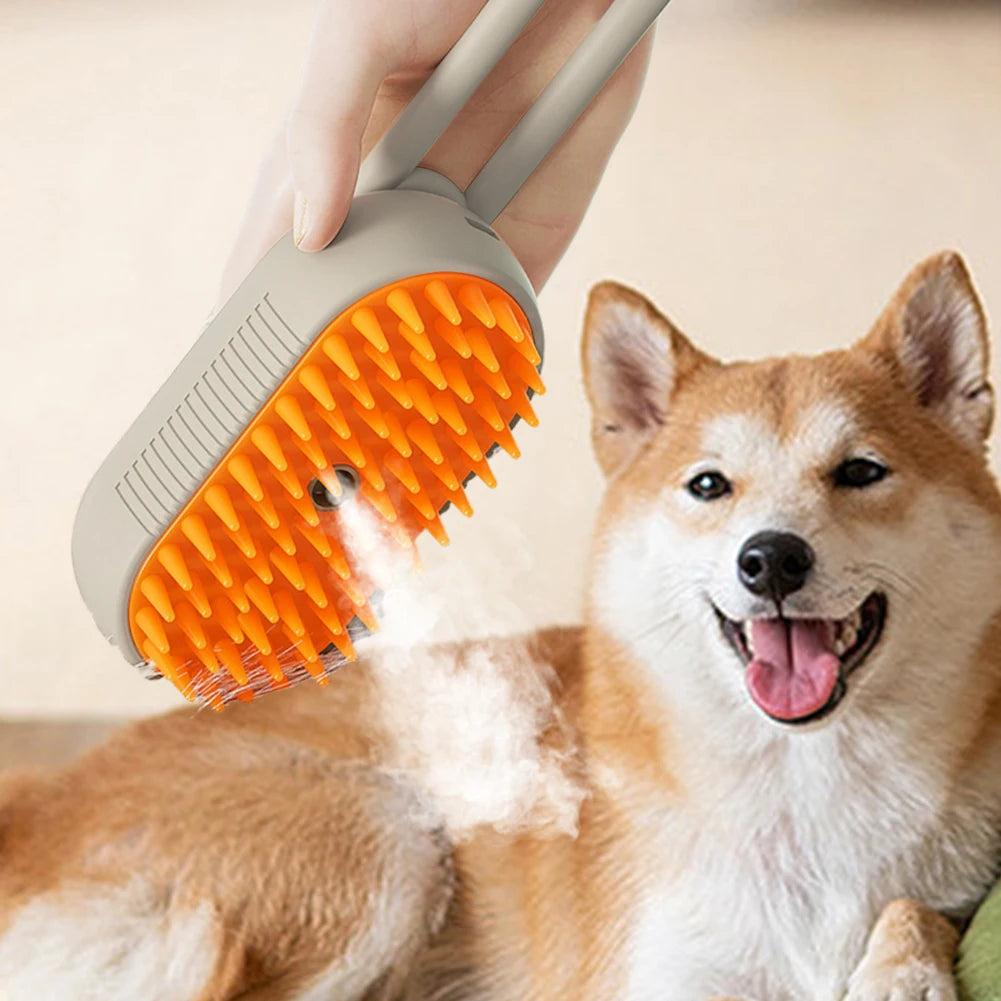 Usb Rechargeable Cat Dog Grooming Comb Electric Water
