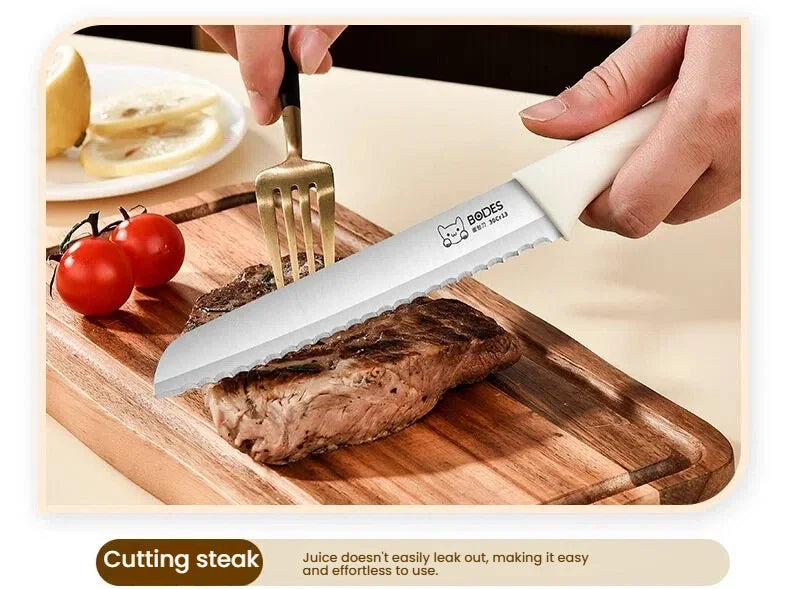 Bread Knife Serrated Edge Sandwich Toast Slicing Knife