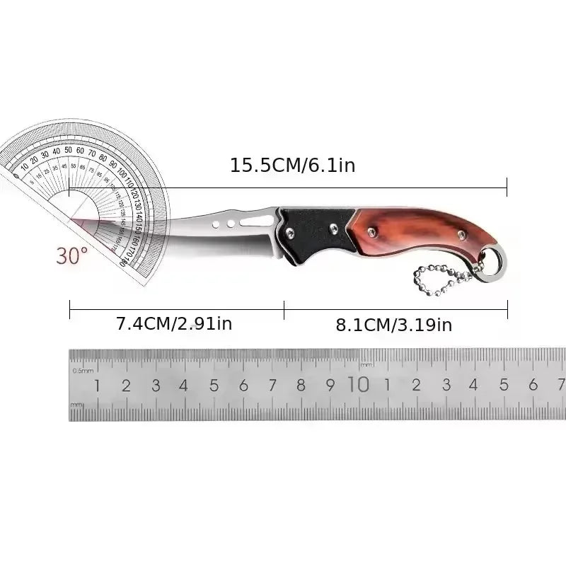 Folding Knife Eating Meat Knife Cutting Fruit Knife
