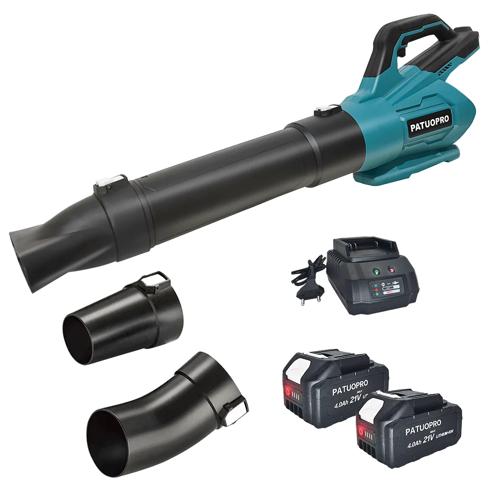 Brushless Cordless Electric Air Blower Handheld Leaf Dust