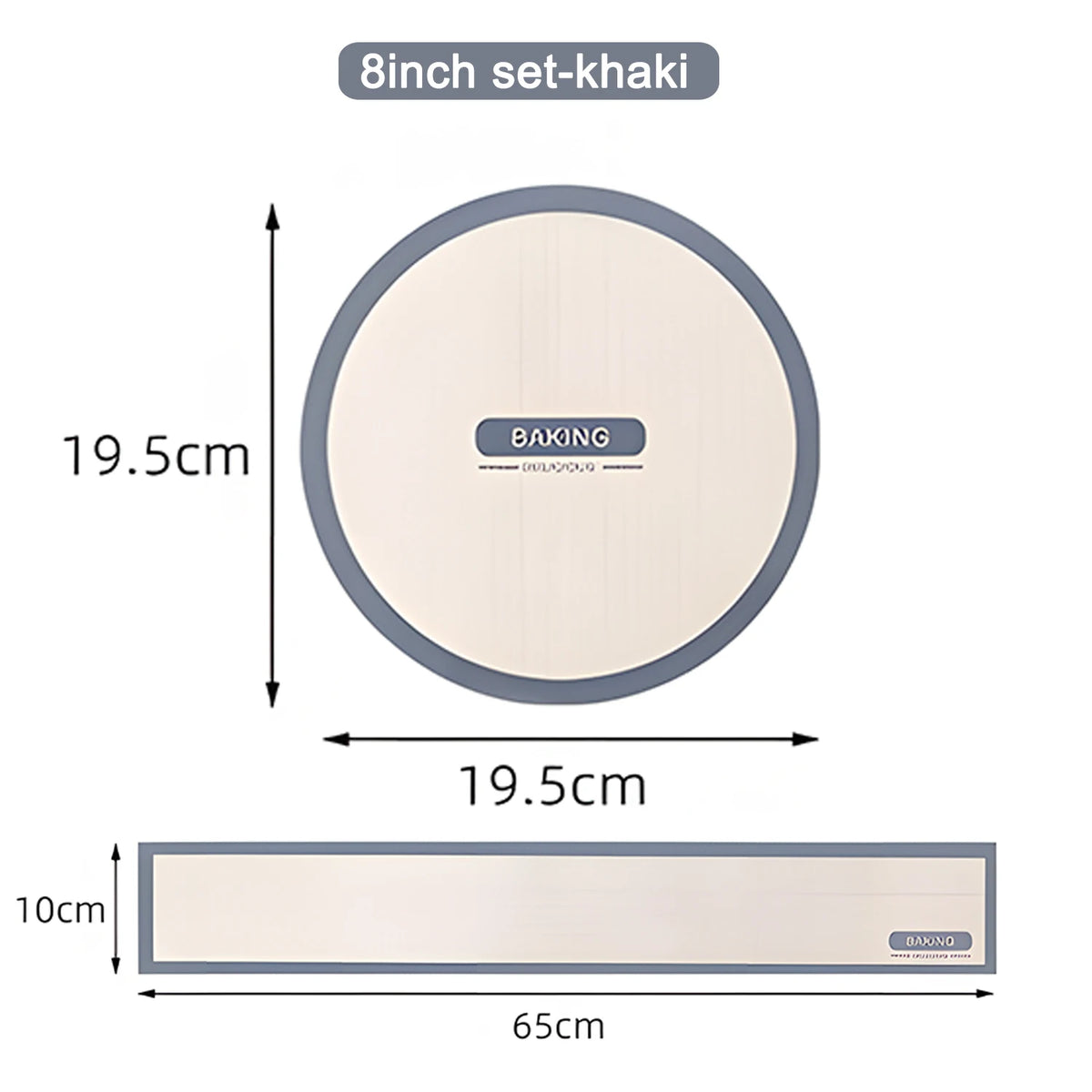 Silicone Baking Mat 10 Inch Cake Pan Easy