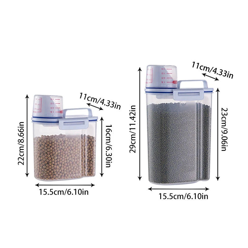 Premium Pet Food Storage Container Airtight Seal -
