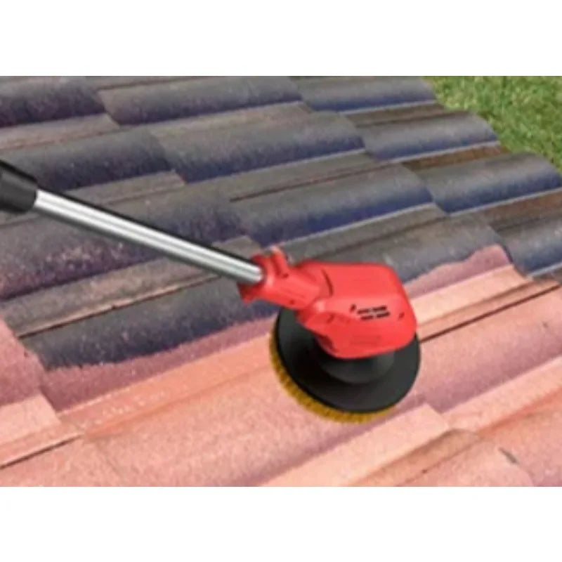 Electric Floor Cleaning Machine Patio Stone Brush Moss