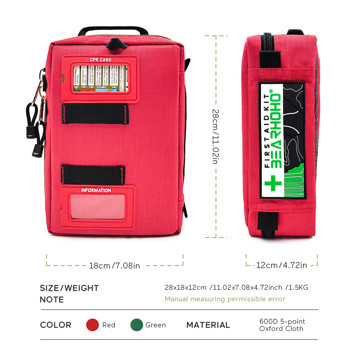 Large First Aid Kit Outdoor Emergency Survival Kit