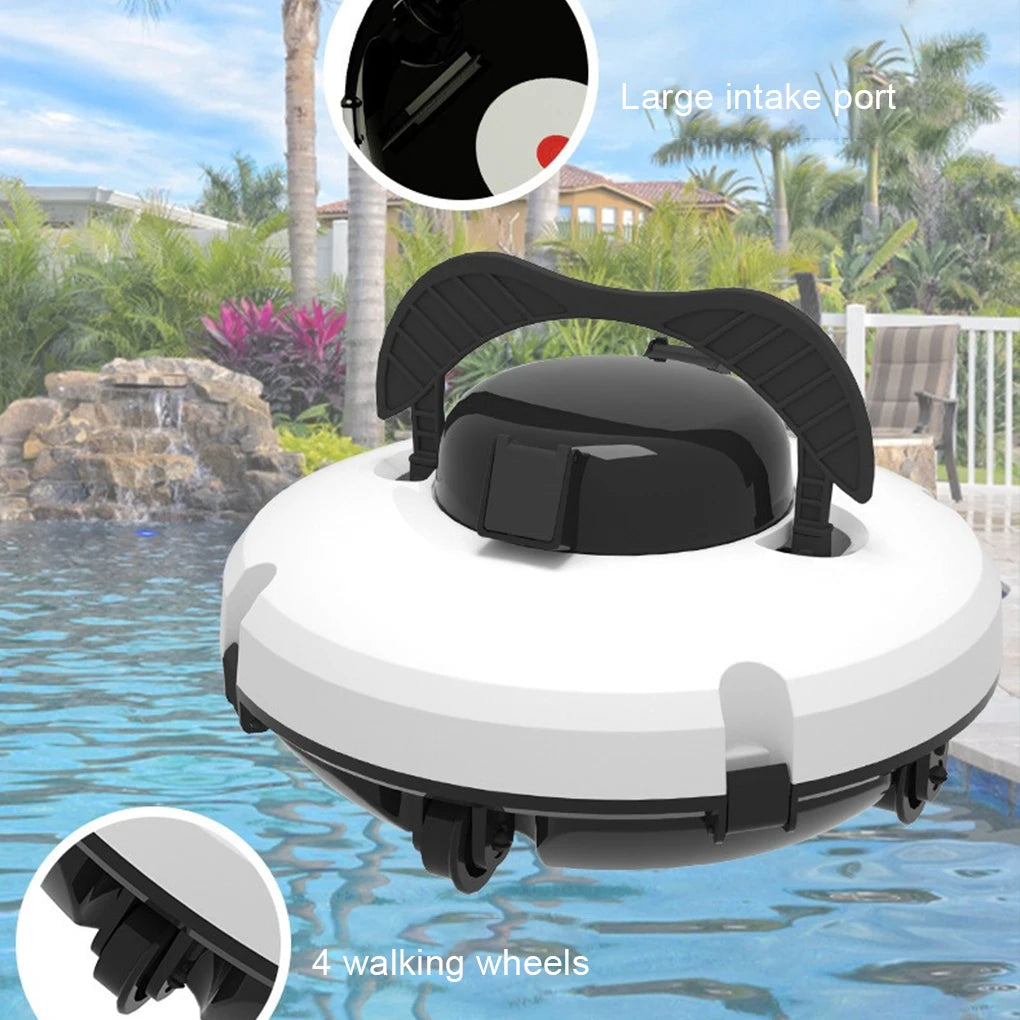 Fully Automatic Pool Cleaning Robot Wireless Smart Pool