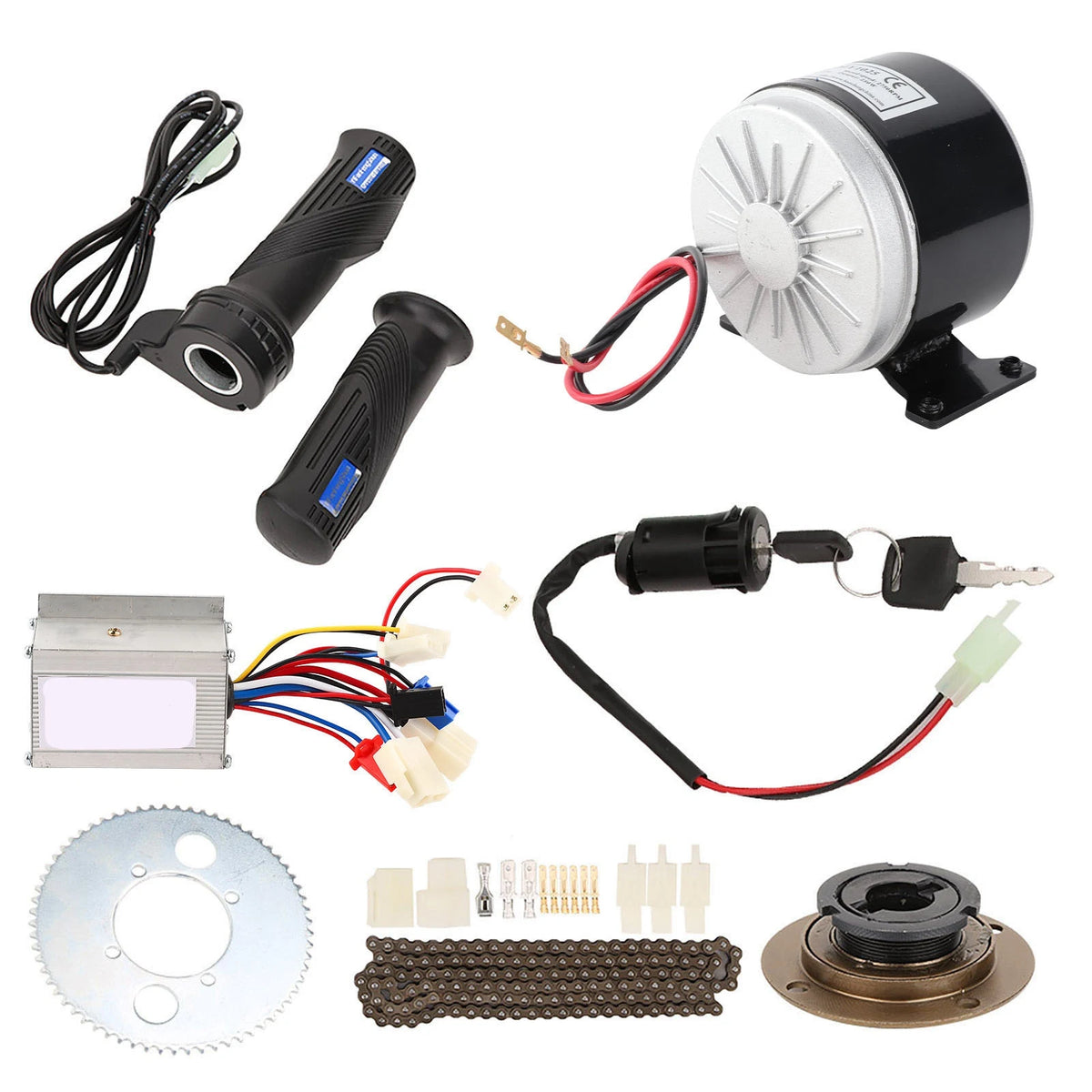 250w 24v Brush Motor Cycling Brush Motor /Set