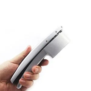 Garlic Press 2-In-1 Mincer Crusher Slicer Peeler &