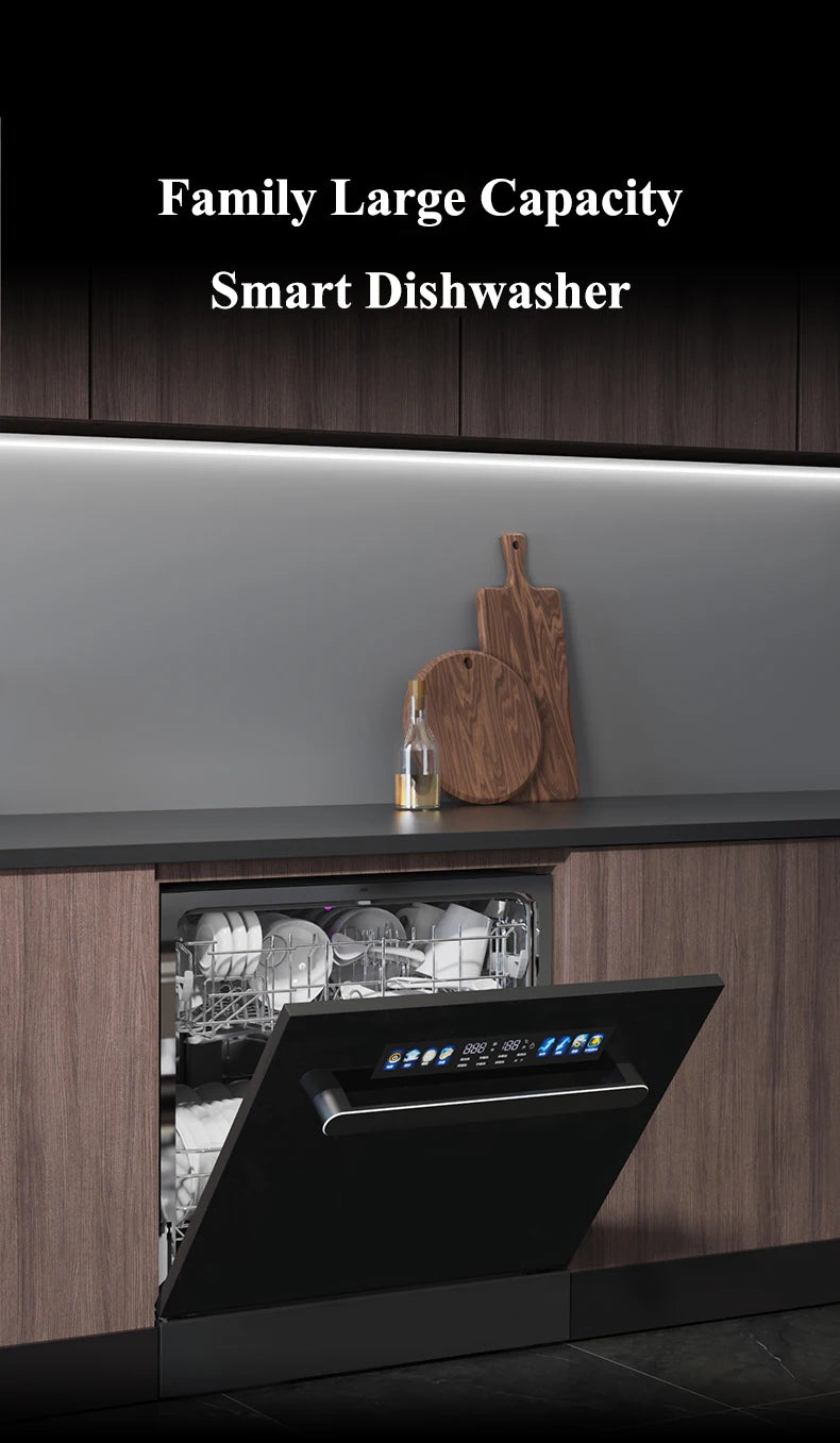 Built In Dishwasher Machine Automatic Drawer Smart Dish