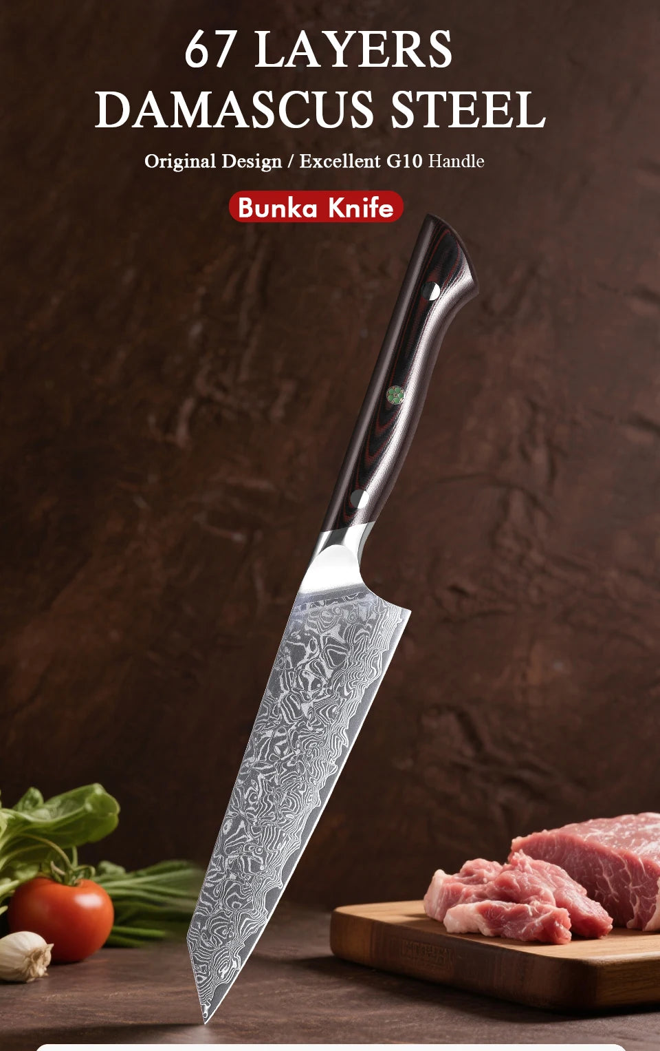 Mostodozo Bunka Chef Knife Super Sharp Knife High