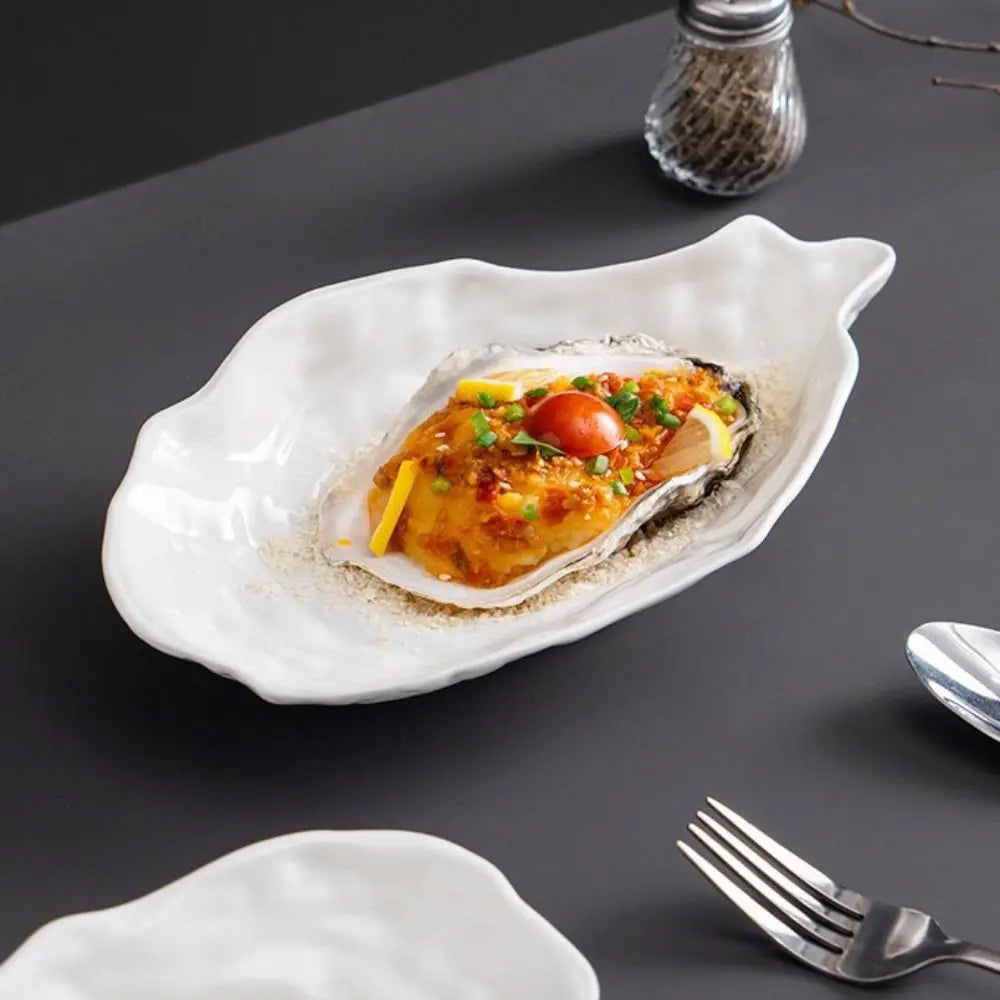 Tableware Ceramic Sashimi Plate Creative Reusable Storage Dish