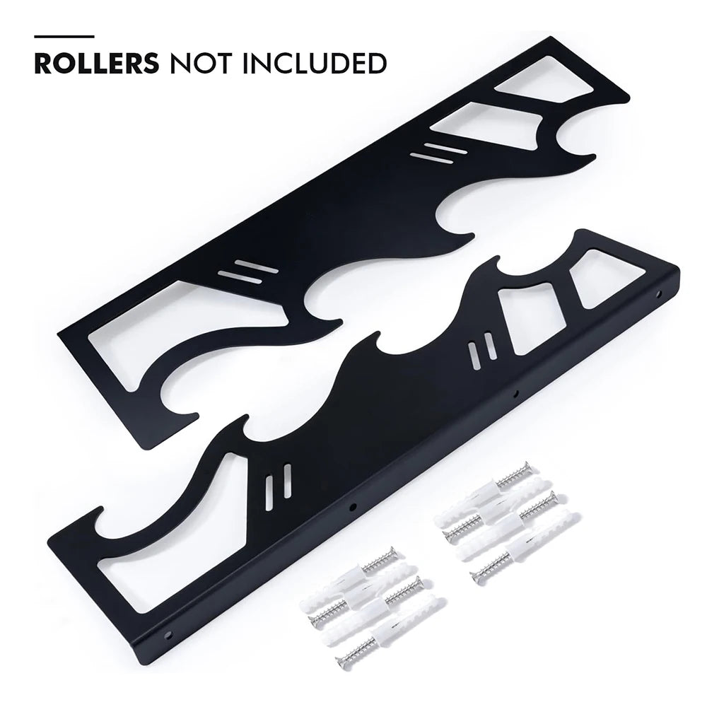 Foshio 10-Layer Vinyl Wraps Storage Rack Organizer Screws