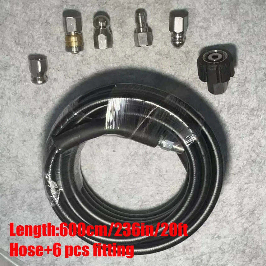 Sewer Jetter Kit 100 Ft Pressure Washer Drain