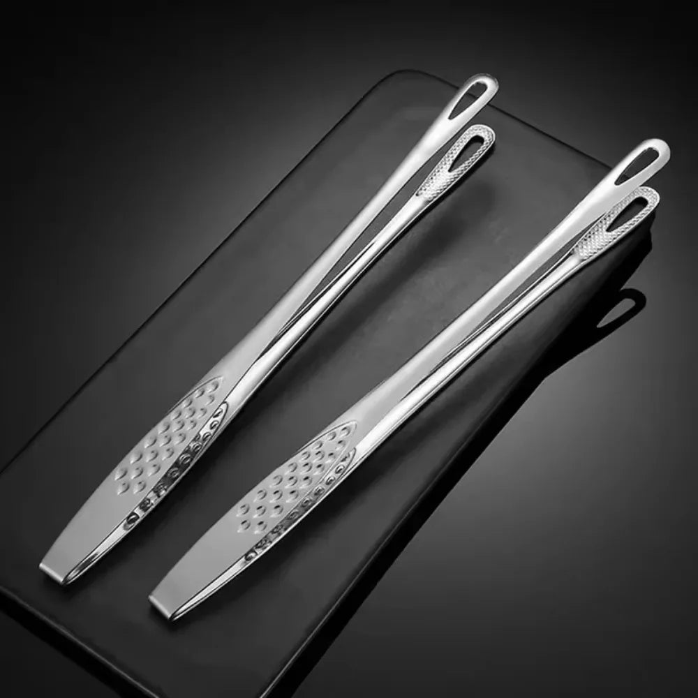 Tongs Stainless Steel Barbecue Tongs Clip Bbq Grill